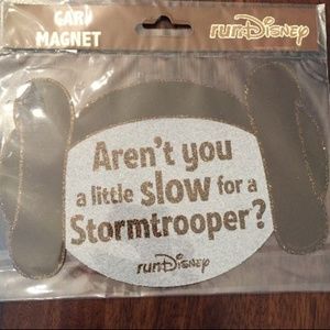 Princess Leia runDisney Car Magnet - Star Wars